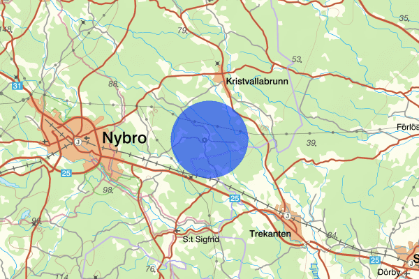 Fjälebo 19 oktober 17.32, Försvunnen person, Nybro