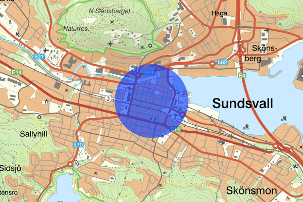 Stenstan 20 oktober 10.35, Rån, Sundsvall