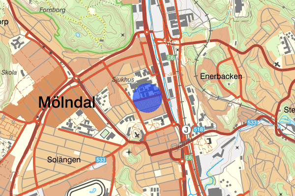 Länsmansgatan 21 oktober 15.09, Rattfylleri, Mölndal