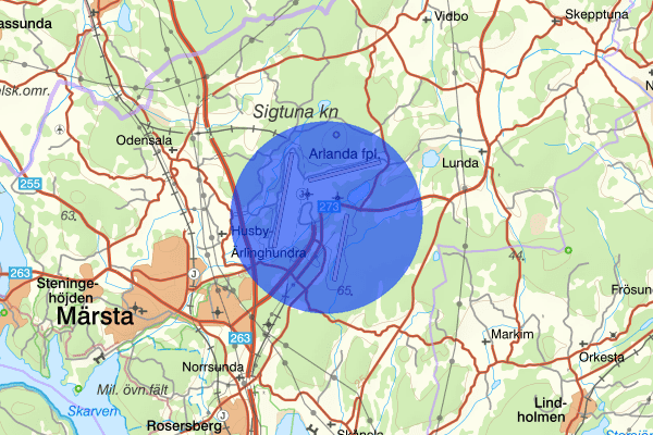 Stockholm-Arlanda flygplats 21 oktober 14.40, Fylleri/LOB, Sigtuna