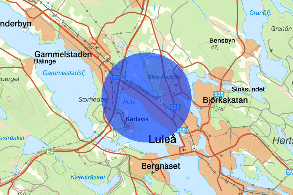 Notviken 21 oktober 17.02, Trafikbrott, Luleå