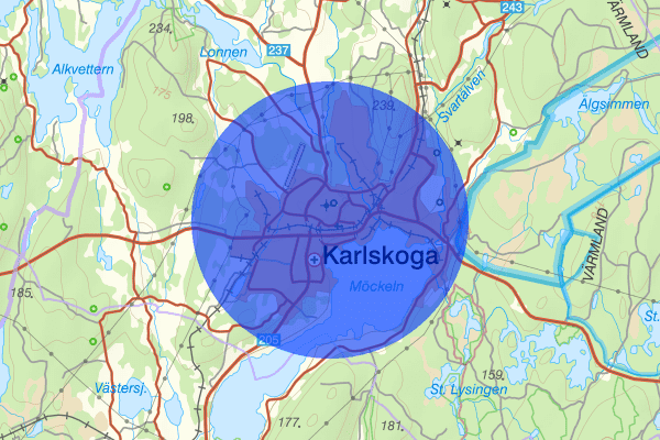 Karlskoga 21 oktober 17.30, Rattfylleri, Karlskoga