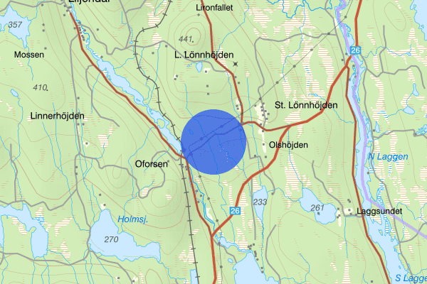 Gamla riksväg 26 22 oktober 19.09, Trafikolycka, personskada, Filipstad