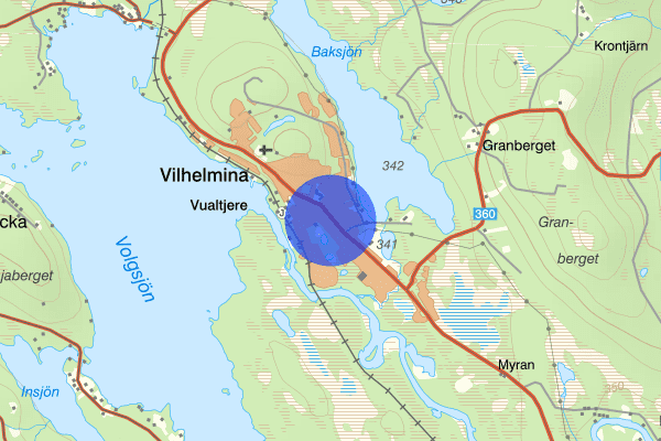 Volgsjövägen 22 oktober 19.09, Trafikbrott, Vilhelmina