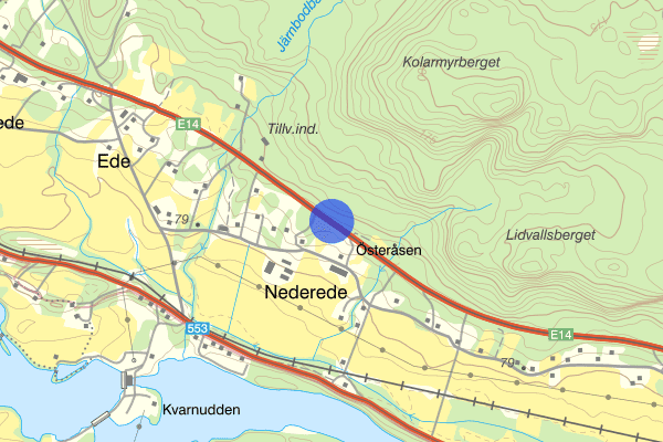 Nederede E14 24 oktober 18.30, Trafikkontroll, Sundsvall