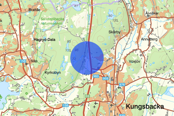 Arendal 25 oktober 11.34, Trafikolycka, Kungsbacka