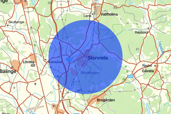 Storvreta 28 oktober 17.19, Trafikolycka, vilt, Uppsala