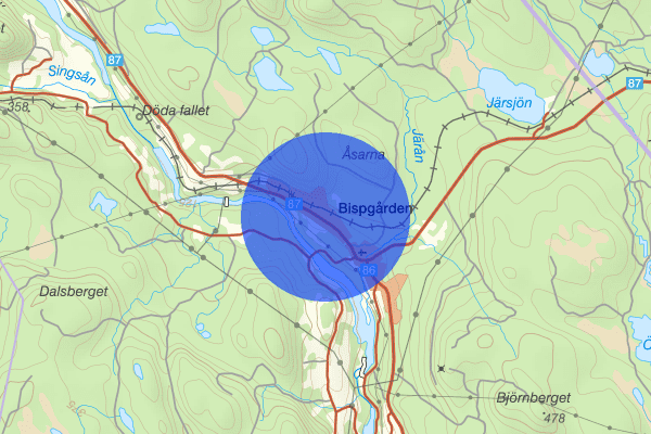 Bispgården 28 oktober 19.07, Trafikolycka, Ragunda