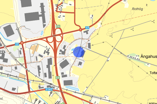 Örjaleden 29 oktober 23.05, Trafikolycka, Landskrona