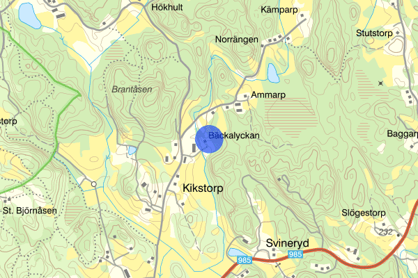 Bäckalyckan 31 oktober 20.16, Trafikolycka, Jönköping