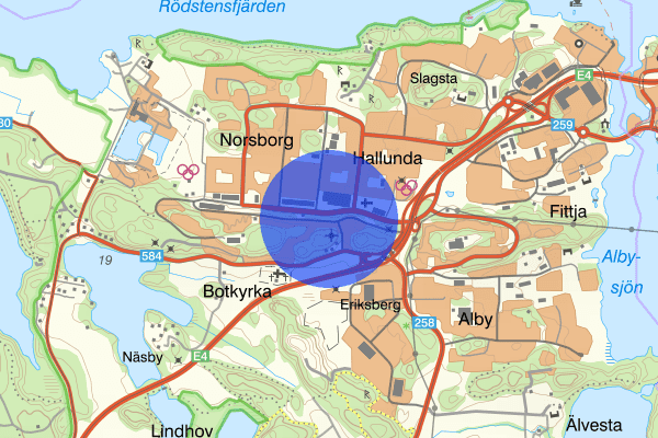 Hallunda 03 november 13.51, Trafikolycka, personskada, Botkyrka