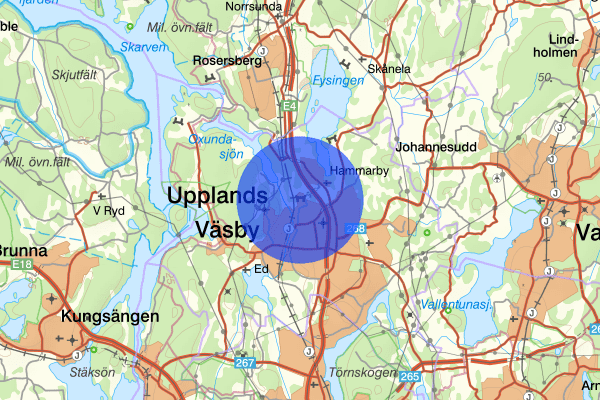 Stora Wäsby 04 november 16.36, Trafikolycka, Upplands väsby