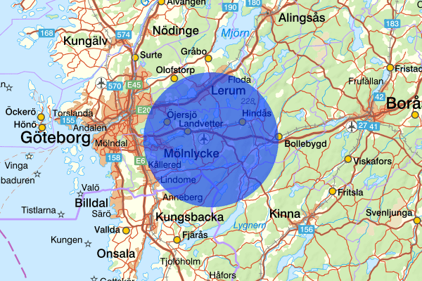  04 november 18.51, Misshandel, grov, Härryda