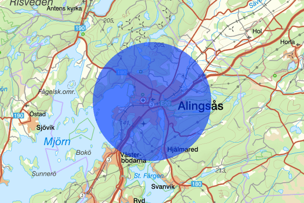 Alingsås 05 november 10.42, Trafikolycka, Alingsås