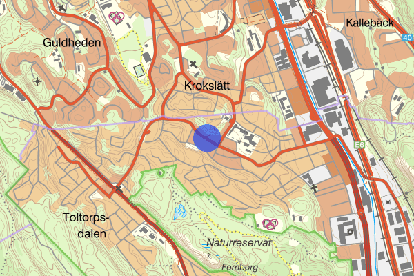 Krokslätts Parkgata 05 november 18.28, Brand, Mölndal