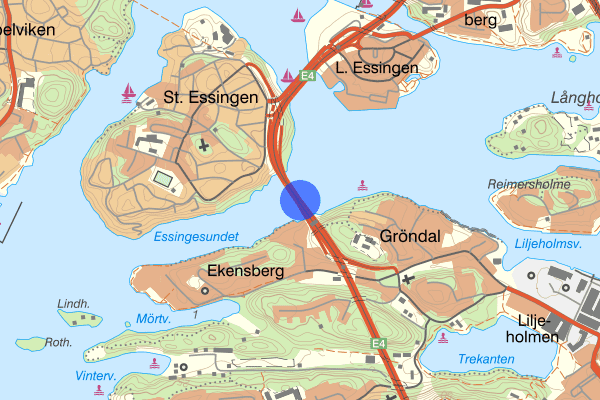 Essingeleden 08 november 16.05, Trafikolycka, Stockholms län