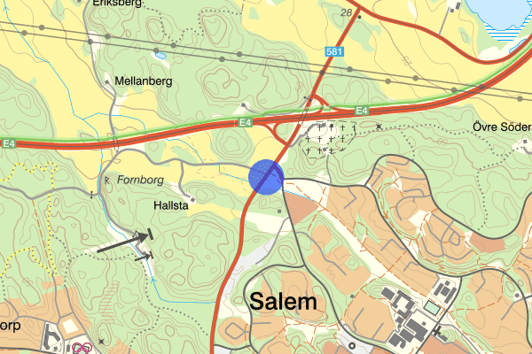 Salemsvägen 13 november 00.38, Rattfylleri, Salem