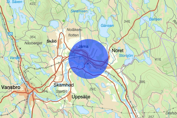 Järna 15 november 15.56, Trafikolycka, Vansbro