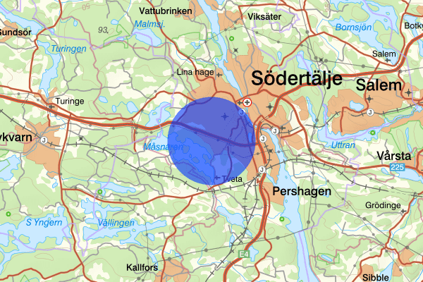 Hovsjö 18 november 03.19, Explosion, Södertälje