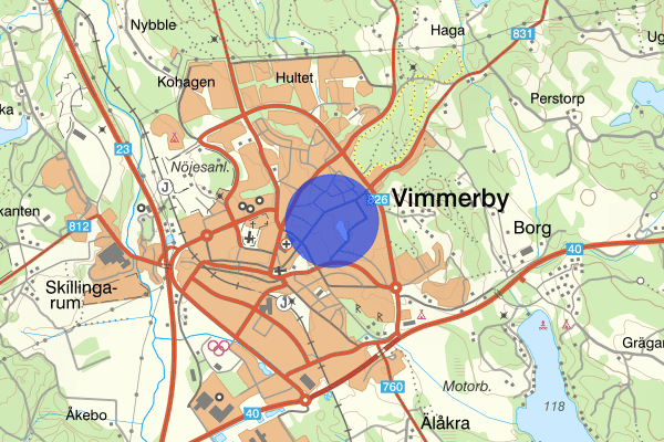 Kungsgatan 19 november 19.40, Trafikolycka, Vimmerby