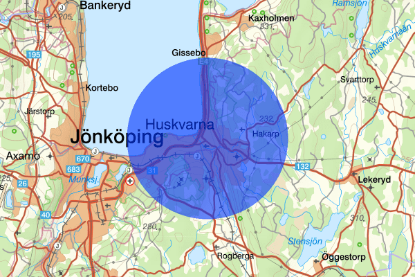 Huskvarna 20 november 19.39, Rattfylleri, Jönköping