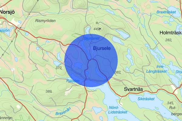 Bjursele 22 november 17.10, Olovlig körning, Norsjö