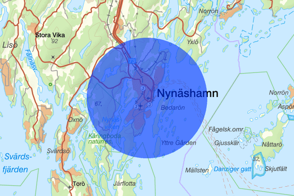 Nynäshamn 25 december 01.43, Brand, Nynäshamn