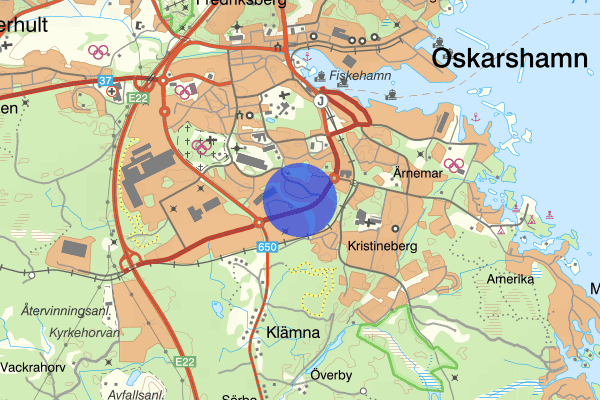 Åsavägen 01 februari 03.16, Rattfylleri, Oskarshamn