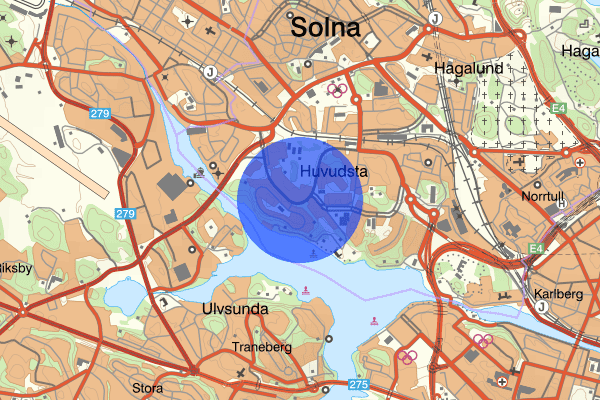 Huvudsta 18 februari 16.39, Bedrägeri, Solna