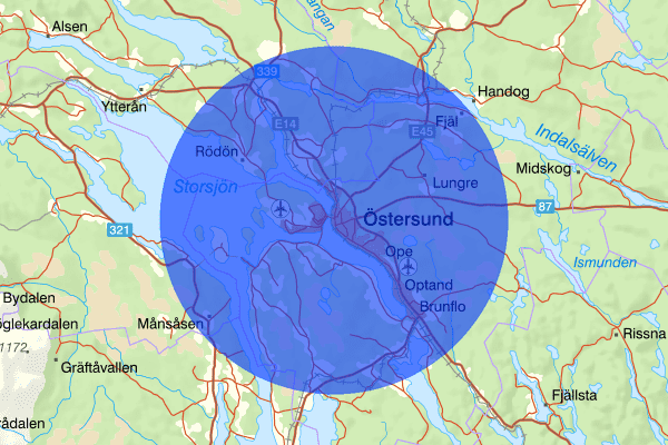 Östersund 03 mars 10.34, Farligt föremål, misstänkt, Östersund