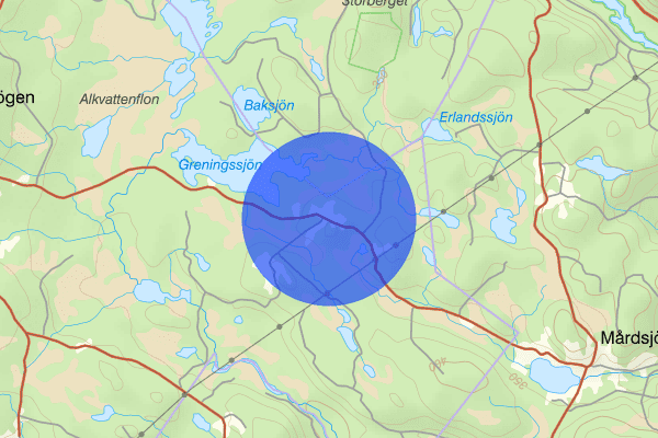 Norr-Greningen 10 mars 10.09, Brand, Östersund