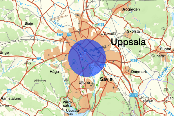 Kungsängen 12 mars 05.32, Stöld, försök, Uppsala