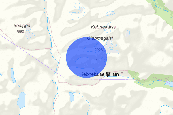 Kebnekaise 25 april 16.34, Fjällräddning, Kiruna