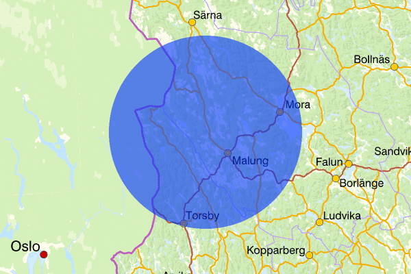 09 maj 18.58, Försvunnen person, Malung-Sälen