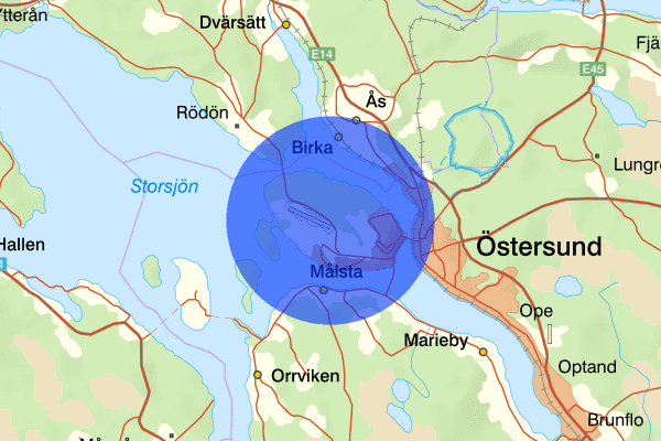 Frösön 09 maj 19.35, Rattfylleri, Östersund