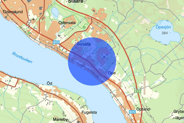 Torvalla by 10 maj 07.53, Trafikkontroll, Östersund