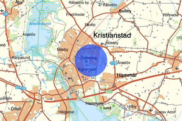 Österäng 12 maj 01.14, Rattfylleri, Kristianstad