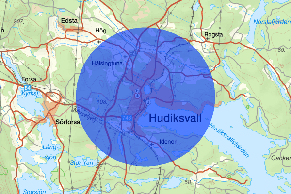 Hudiksvall 13 maj 05.43, Trafikolycka, Hudiksvall