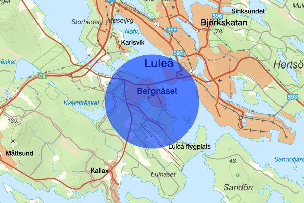 Bergnäset 15 maj 18.01, Inbrott, Luleå
