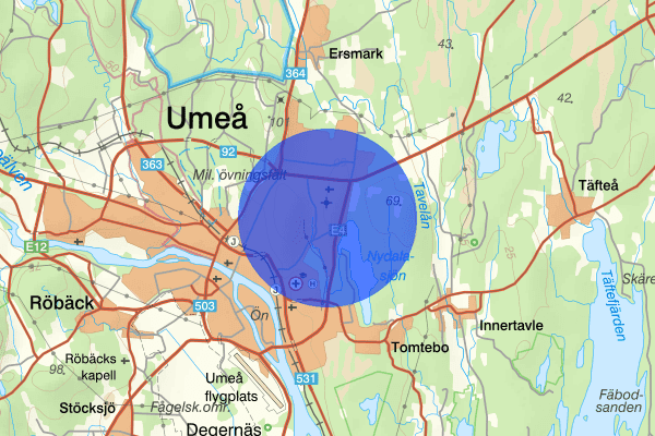 Mariehem 19 maj 18.37, Narkotikabrott, Umeå