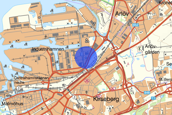 Borrgatan 18 maj 00.59, Rattfylleri, Malmö