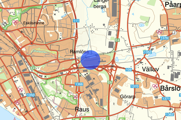 Trintegatan 17 maj 04.54, Stöld, Helsingborg