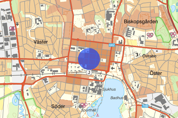 Storgatan 16 maj 09.54, Kontroll person/fordon, Växjö