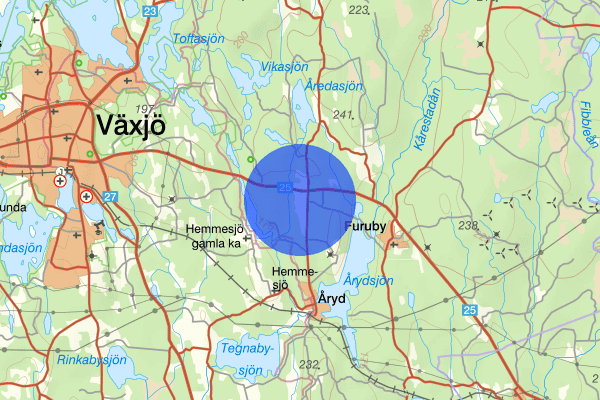 Risinge 21 maj 17.06, Trafikolycka, Växjö