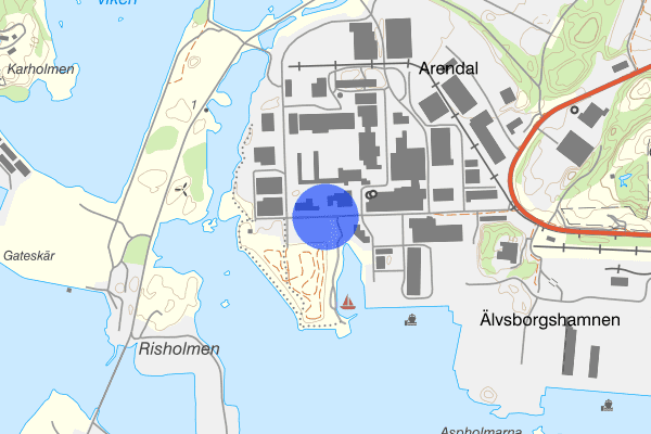 Arendals Allé 22 maj 07.19, Arbetsplatsolycka, Göteborg