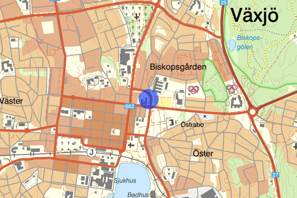 Norrtullsgatan 26 maj 07.23, Trafikolycka, Växjö