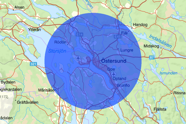 Östersund 19 juni 18.12, Fylleri/LOB, Östersund