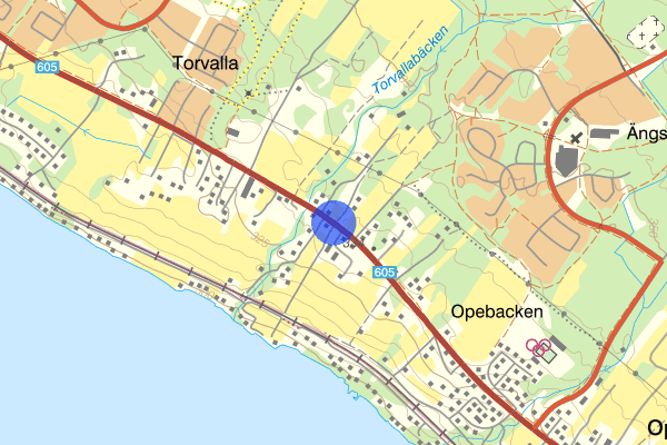 Östersund Torvalla by 21 juni 08.07, Sammanfattning natt, Jämtlands län