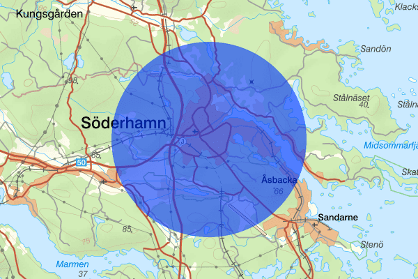 Söderhamn 20 juli 08.37, Trafikolycka, personskada, Söderhamn