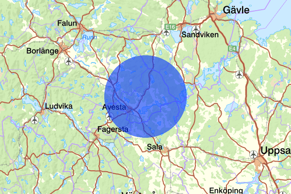 04 augusti 15.13, Trafikolycka, Avesta